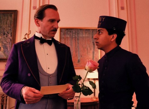 " The Grand Budapest Hotel" is nominated for Best Picture in the 87th Academy Awards. Ralph Fiennes (left) and Tony Revolori star in " The Grand Budapest Hotel." 