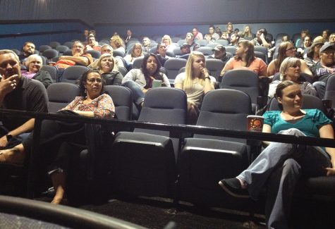 Norfolk audience asked Northeast Digital Cinema students questions about their filming process 