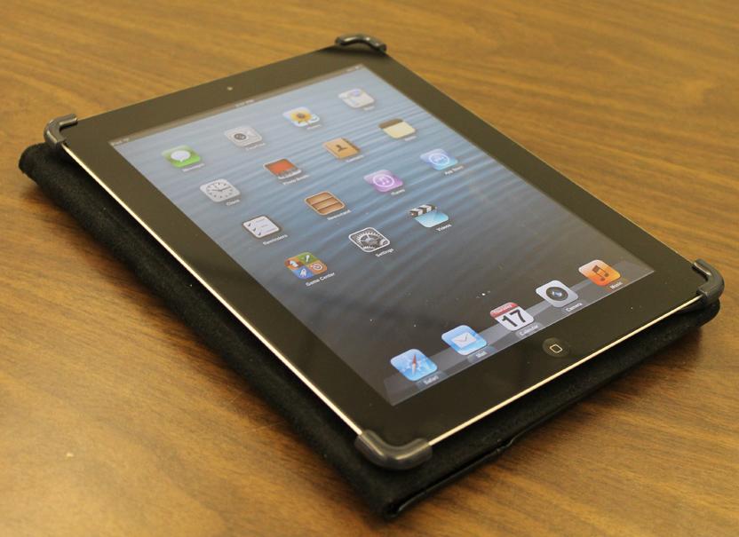One of the iPads given to students. Photo Credit: Daira Gentrup