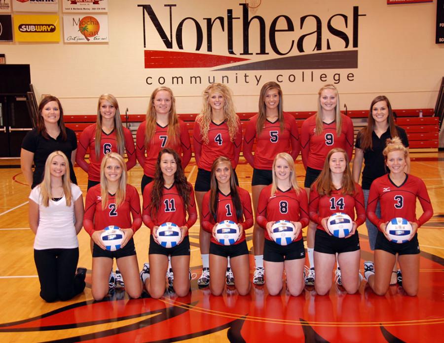 Northeast+volleyball+team+defeats+Iowa+Lakes+CC+in+four