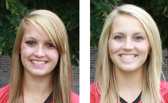 NECCs Nazya Thies and Brittany Sullivan receive Volleyball honors