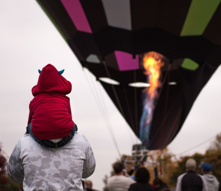 Hot Air Ballooning in Wakefield, NE - Photos by Seth Johanson