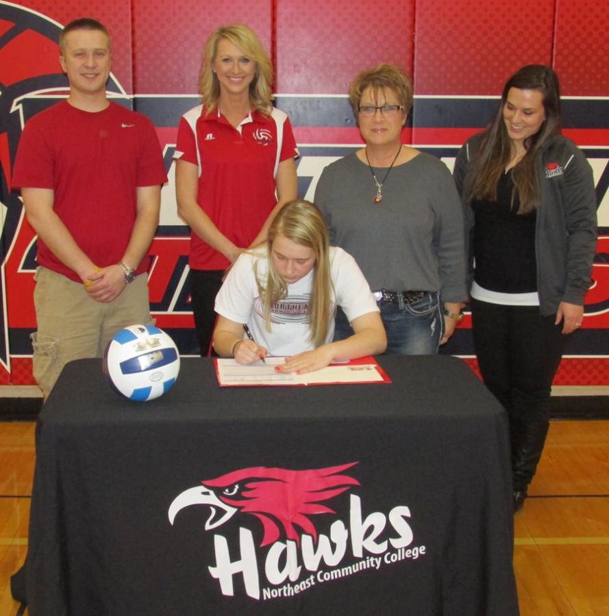 Stolzer Signs To Play Volleyball At Northeast