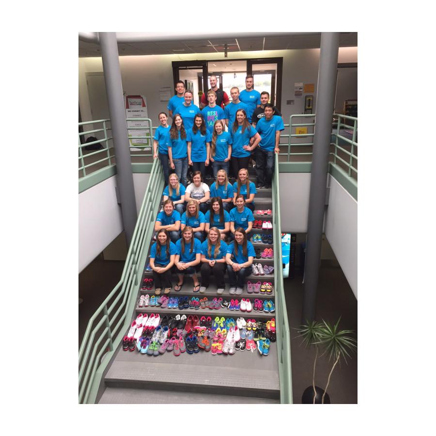 PTA Donates Shoes And Money To Shoes4Kids
