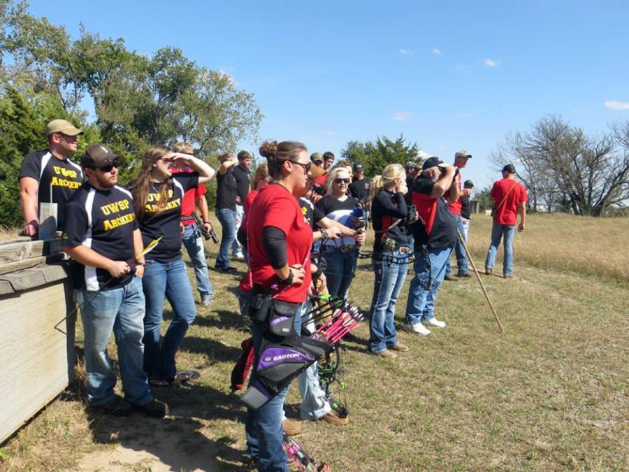 Archers from Northeast Community College, Wayne State College, the University of Nebraska-Lincoln and the University of Wisconsin-Stevens Point competed in a U.S. Collegiate Archery Association Tournament held recently at the Norfolk Archery Club range. (Courtesy Photo)