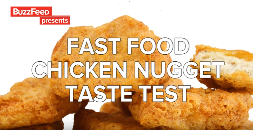 The moment of truth— chicken nuggets
