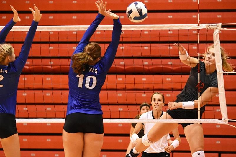 Northeast volleyball defeats Marshalltown in four sets