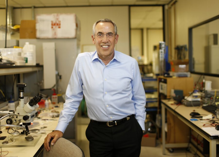 Allan Will, president and CEO at EBR Systems, poses for a portrait in a lab in his offices on June 23, 2016 in Sunnyvale, Calif. (Nhat V. Meyer/Bay Area News Group/TNS)