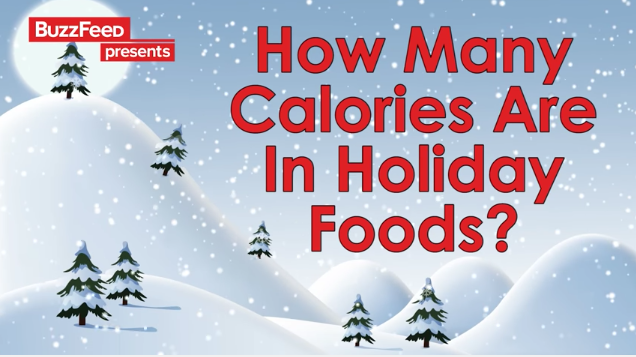 Holiday calorie consumption countdown