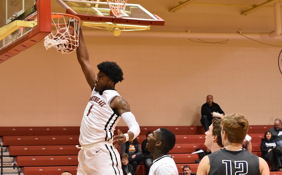 Northeast mens basketball notches win against Concordia JV