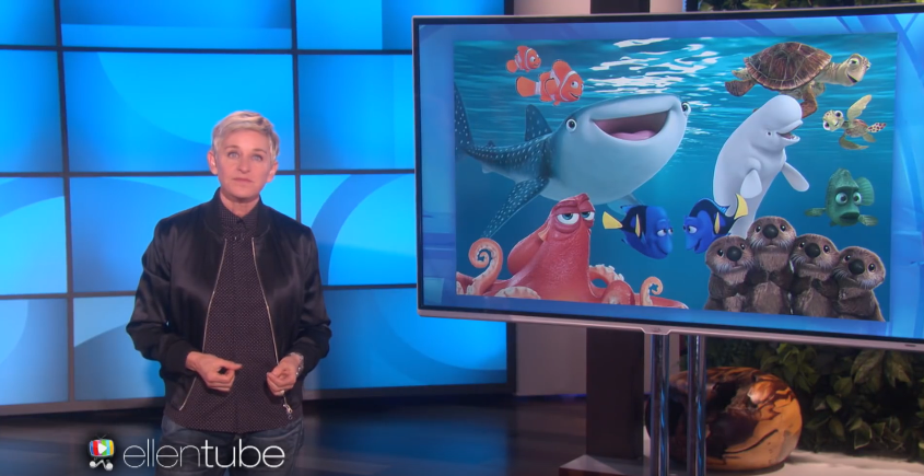 Ellen DeGeneres makes light of recent politics