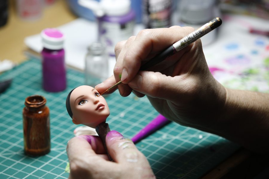 Hasbro characters are all made by hand and painted before mass production.  (Kirk McKoy/Los Angeles Times/TNS)