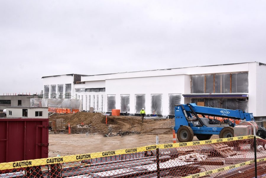 Work continues on Northeast Community College’s new campus ‘living room’