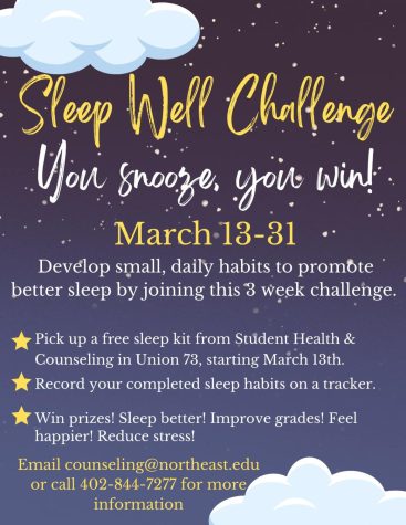 Northeast Community College’s Sleep Well Challenge